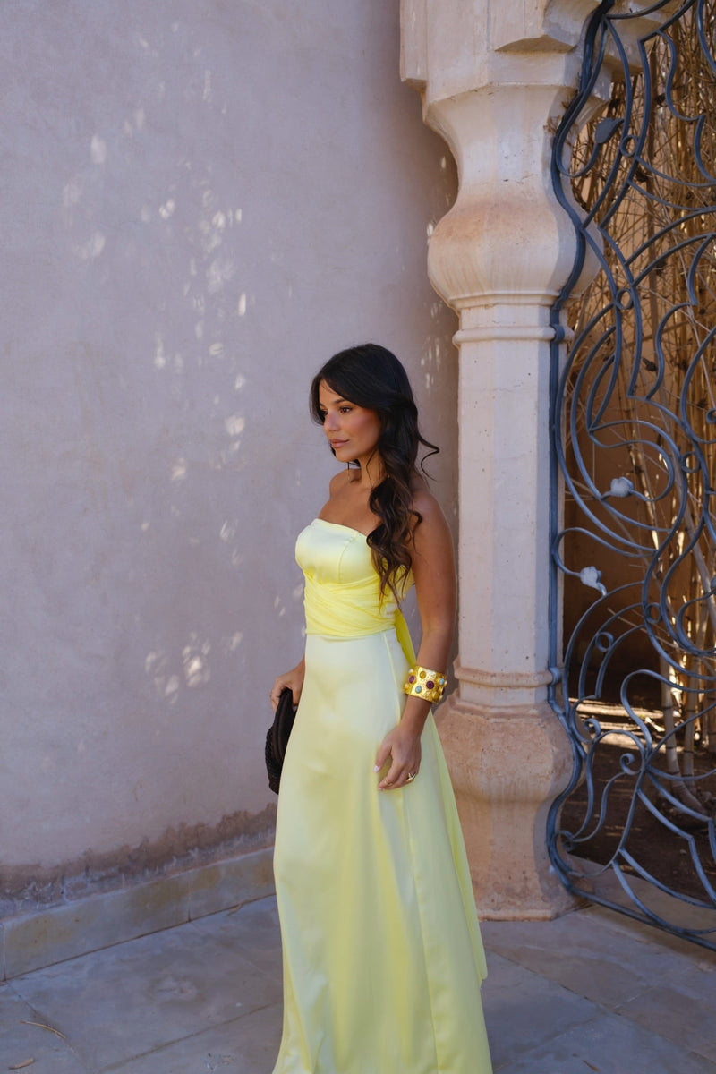 Triana Yellow Dress