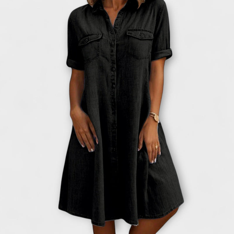 Vestido casual de corte A