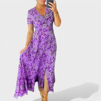 Constança - Vestido Floral e Elegante