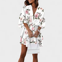 Carla - Vestido Floral Curto
