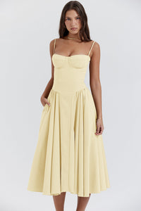 Kiki | Vestido midi retrô