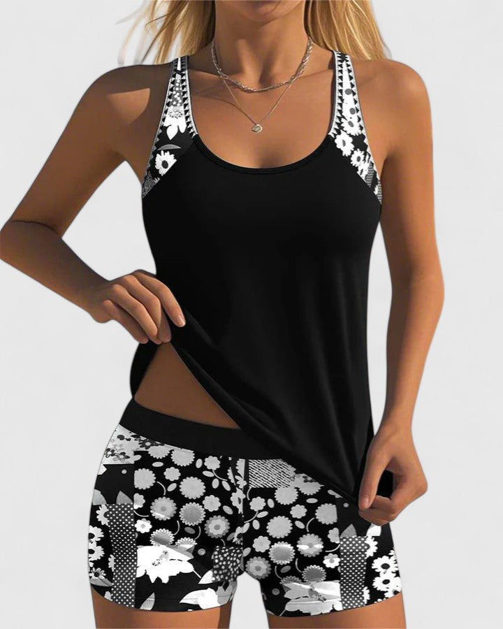 Tankini Estival Chic Marinho