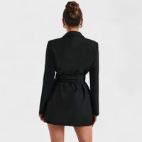Teresa - Vestido blazer preto