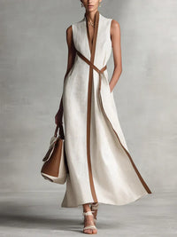 Elvira | Vestido de linho leve