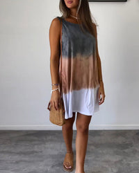 Rosalie | Vestido casual sem mangas de luxo