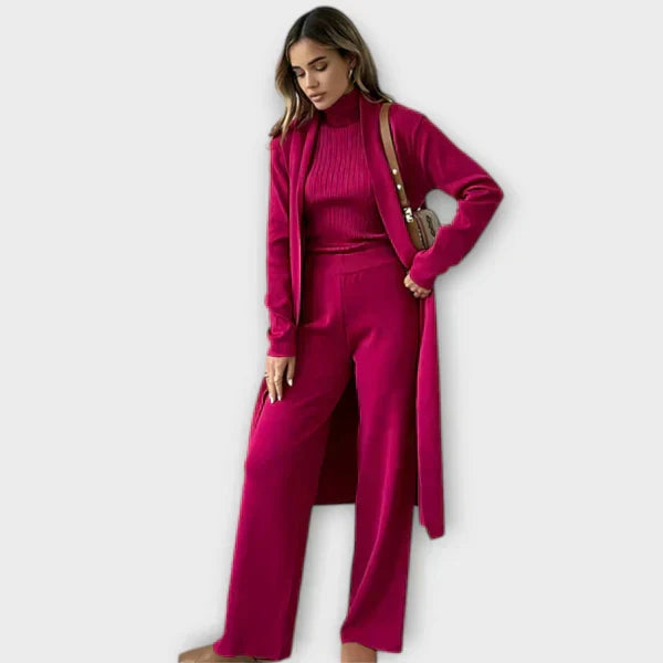 Sandra - Conjunto elegante de 3 peças