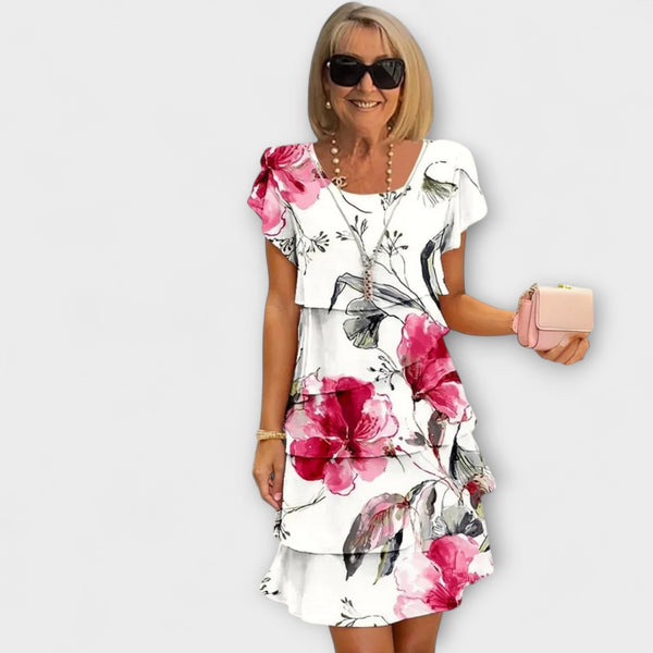 Lillian - Vestidos florais elegantes