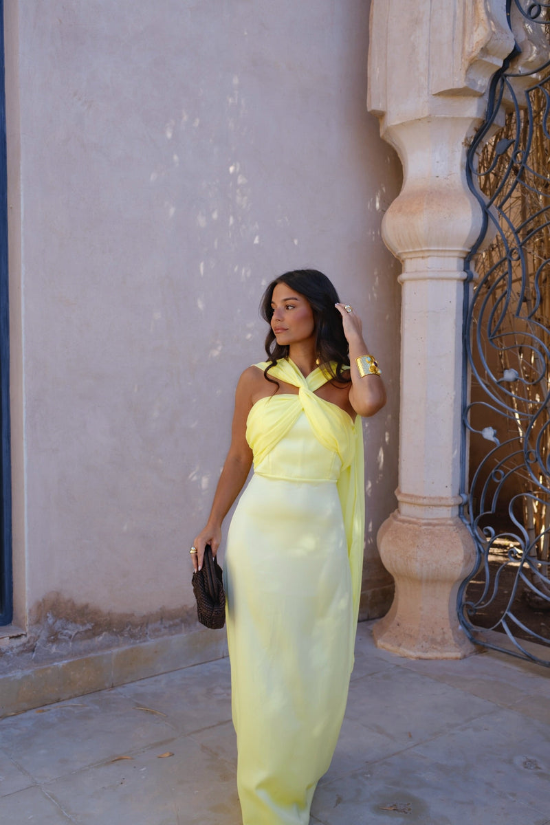 Triana Yellow Dress