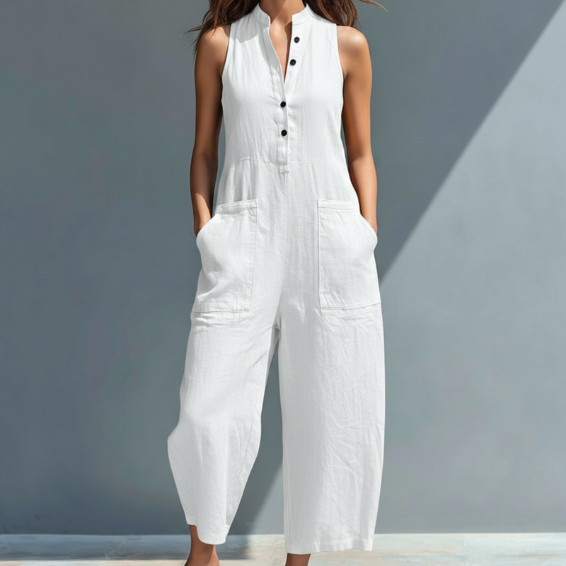 Lucía | Elegante macacão sem mangas