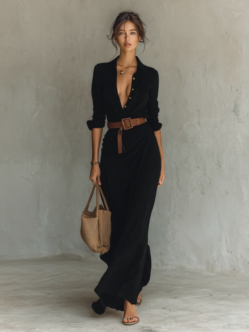 Leonie | Elegante Maxi Vestido