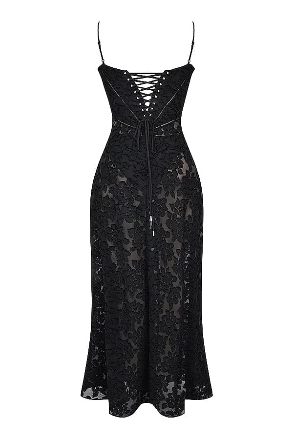 Serena - Vestido longo elegante para casamentos e eventos