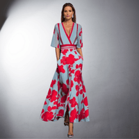 Elise™ - Vestido de Mulher Floral Elegante