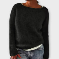 Bruna – camisola de malha de cor única