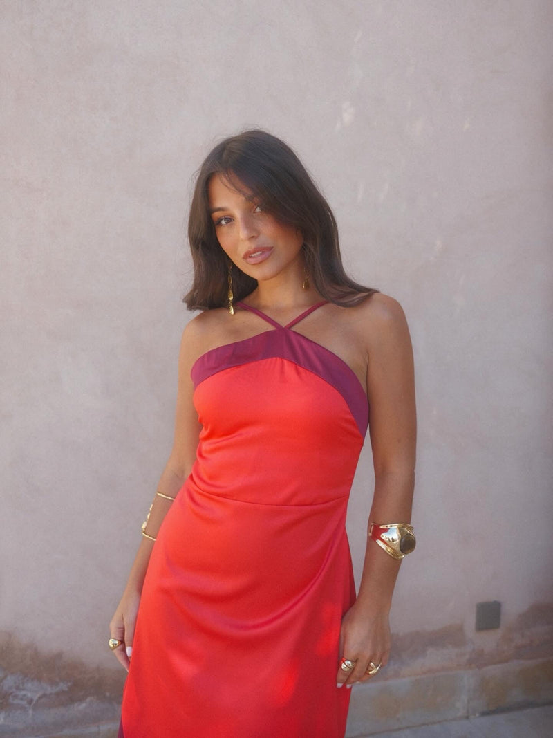 Vestido Vermelho Oasis