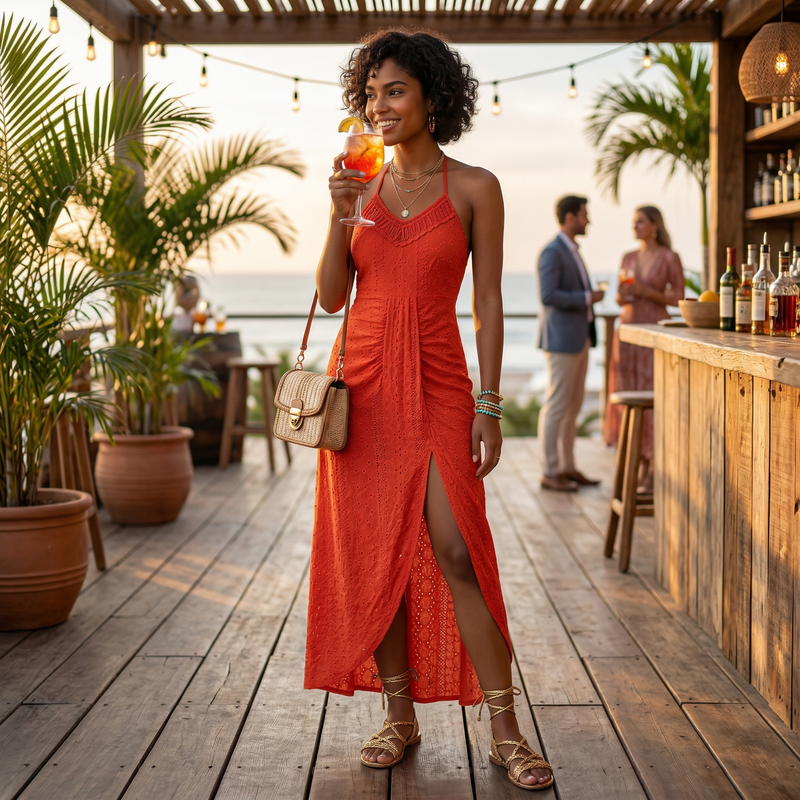 Valentina | Vestido Midi com Decote Transpassado