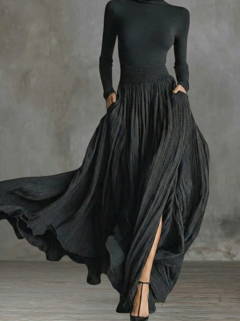 Alessia | Vestido Maxie de Cintura Alta