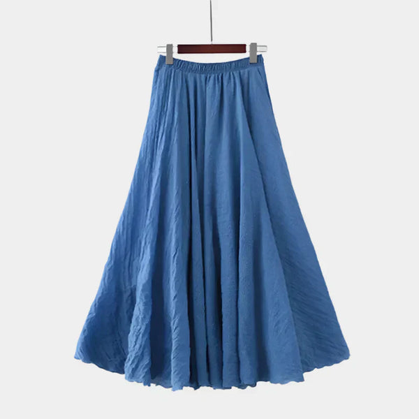 Saia Elegante de Cintura Alta