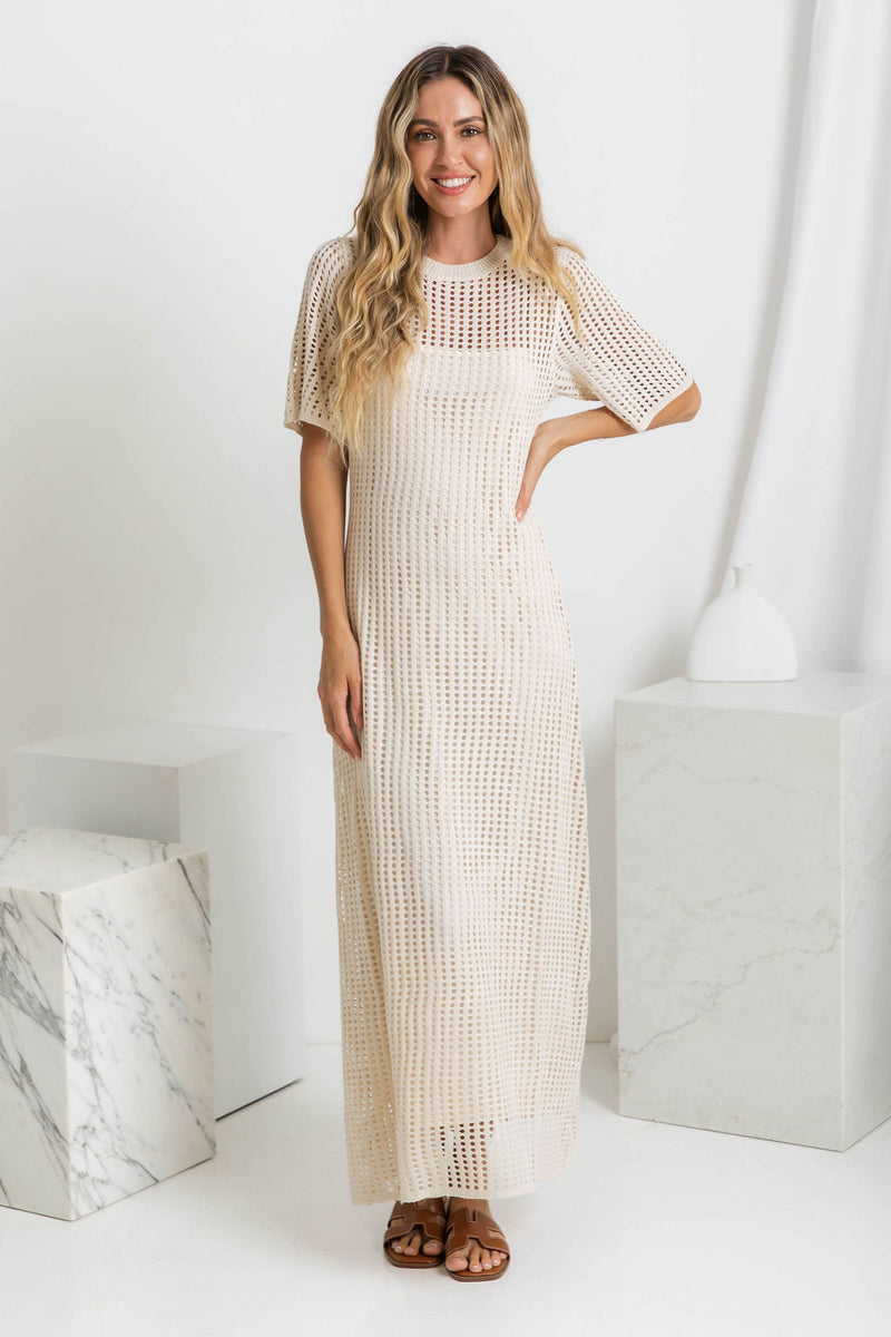 Airlie | Vestido Maxi - Natural