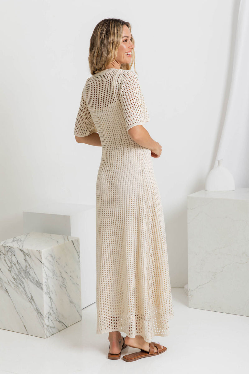 Airlie | Vestido Maxi - Natural