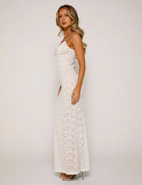 Luisa - Vestido de Renda Floral