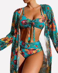 Bikini de Cintura Alta Confortável Livia