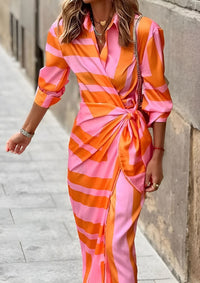 Amalia – Vestido de Primavera Longo
