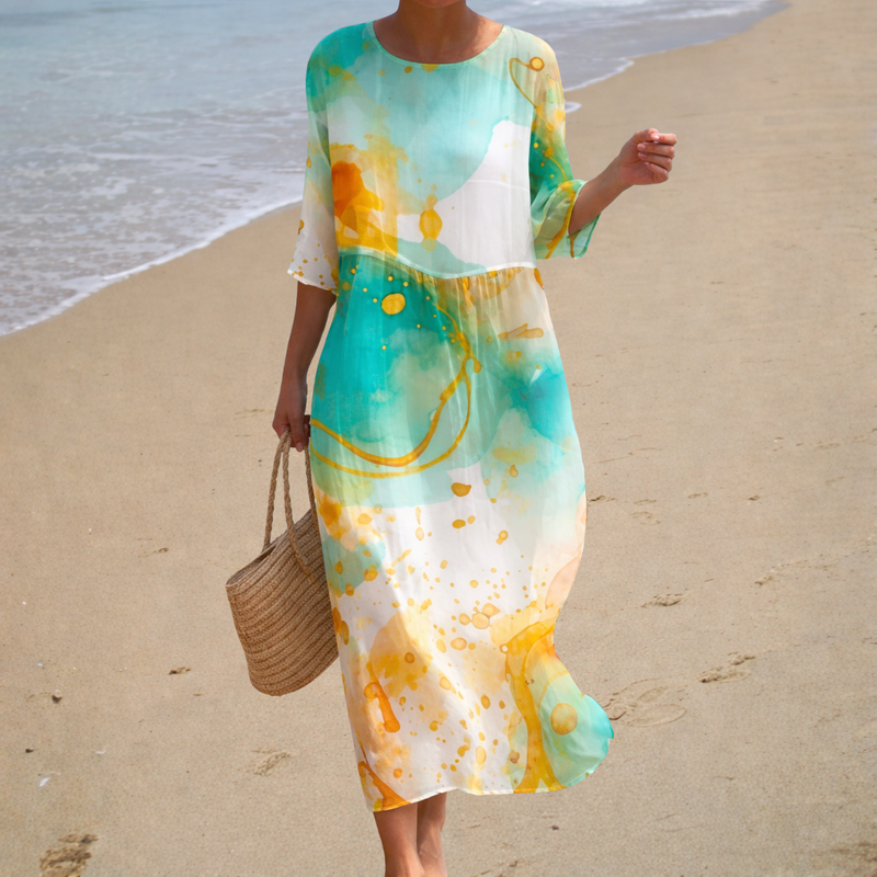 Coral | Vestido Fluido Suave