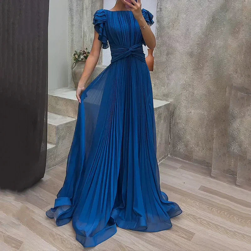 Rory | Vestido de noite plissado para Mulher