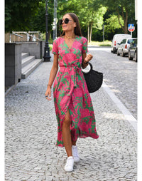 Julia | Vestido Elegante com Decote em V e Corte Moldador