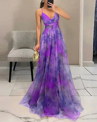Gisela | Encantador maxivestido com estampado floral