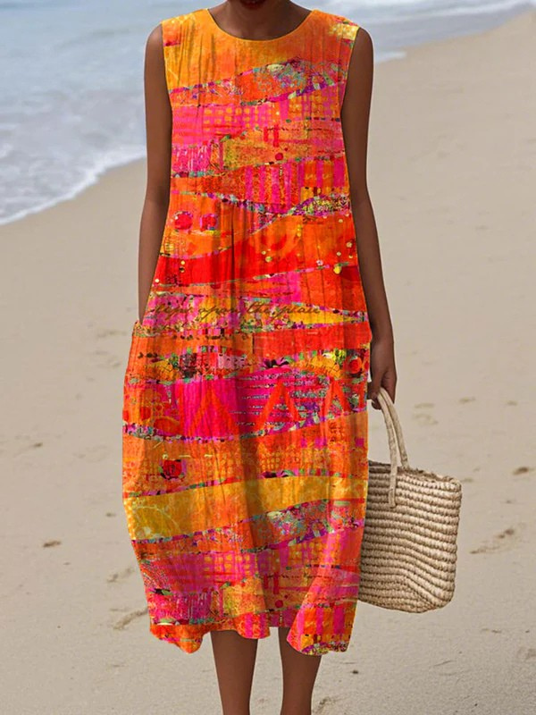 Edith | Vestido Casual de Verão Elegante