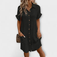 Aria - Vestidos clássicos casuais tipo polo