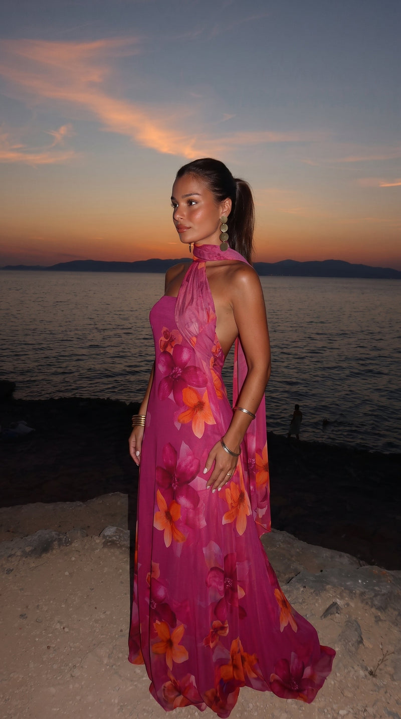 Sol - Vestido Elegante Floral