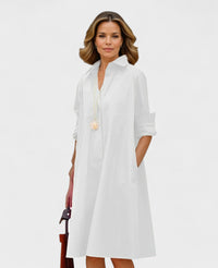 Cárla – Vestido Preto com Bolsos