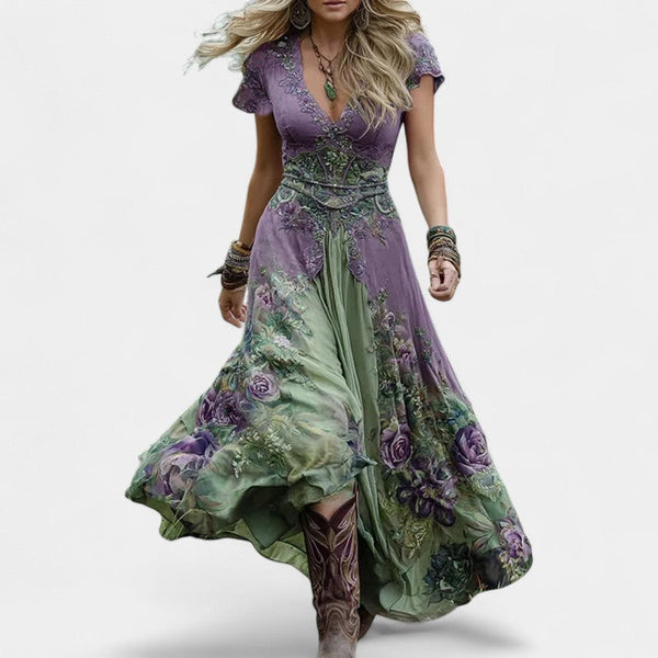 Celestine – vestidos com bordados elegantes