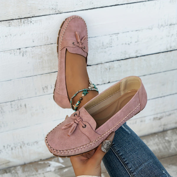 Nadine - Loafers Clássicos com Detalhe em Franja