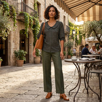 Alice | Blusa Romântica com Bordados de Margaridas