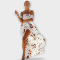Verena - Vestido midi boémio