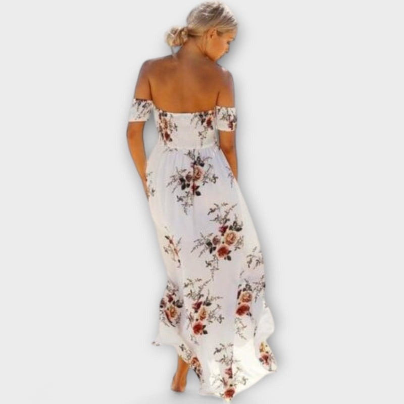 Verena - Vestido midi boémio