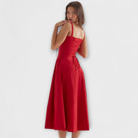 Zipporas - Vestido feito à medida com estampado floral primaveril moderno