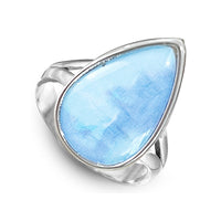 Aurora | Anel Gota Azul