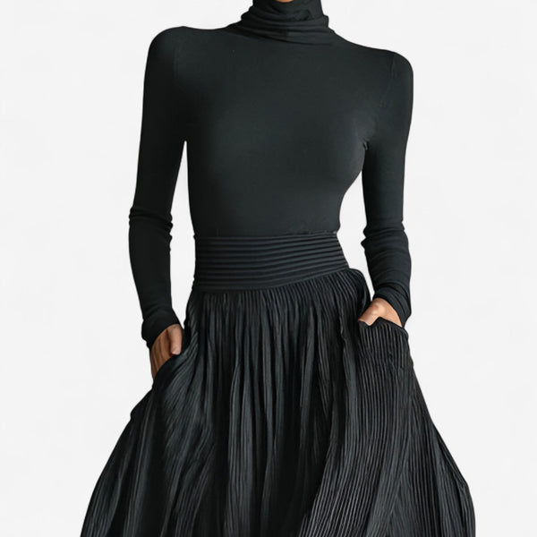 Alessia | Vestido Maxie de Cintura Alta