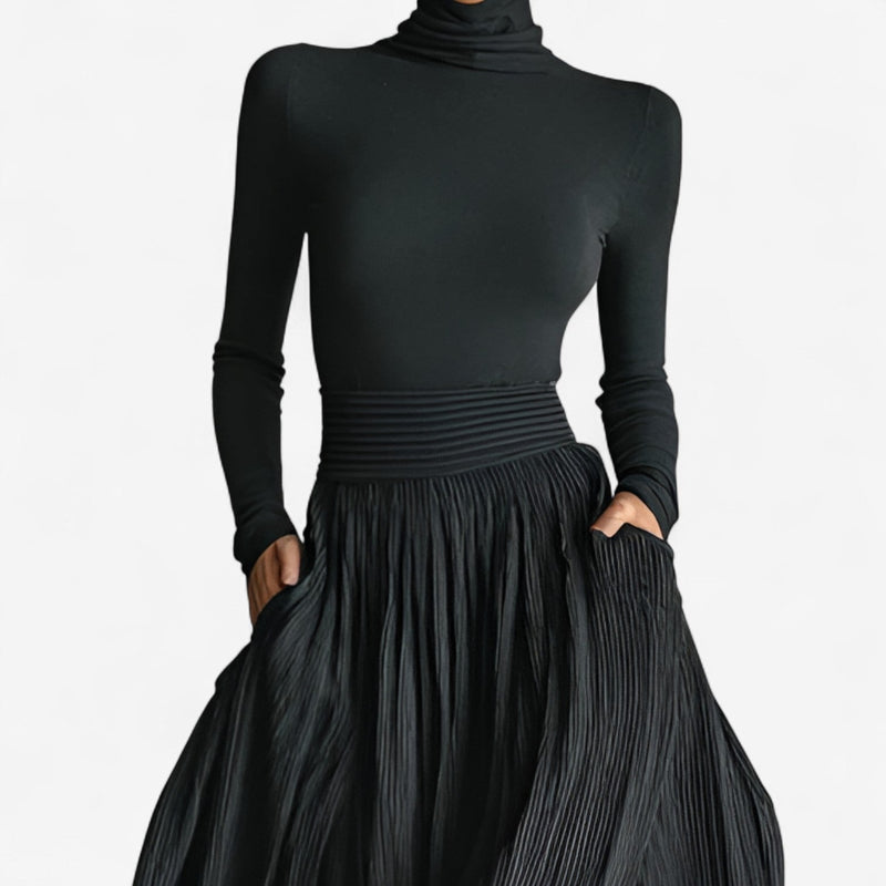 Alessia | Vestido Maxie de Cintura Alta