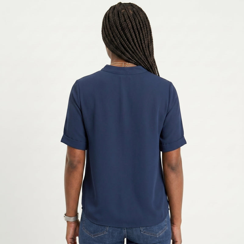 Célia - Blusa Fluida Decote em V