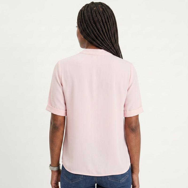 Célia - Blusa Fluida Decote em V