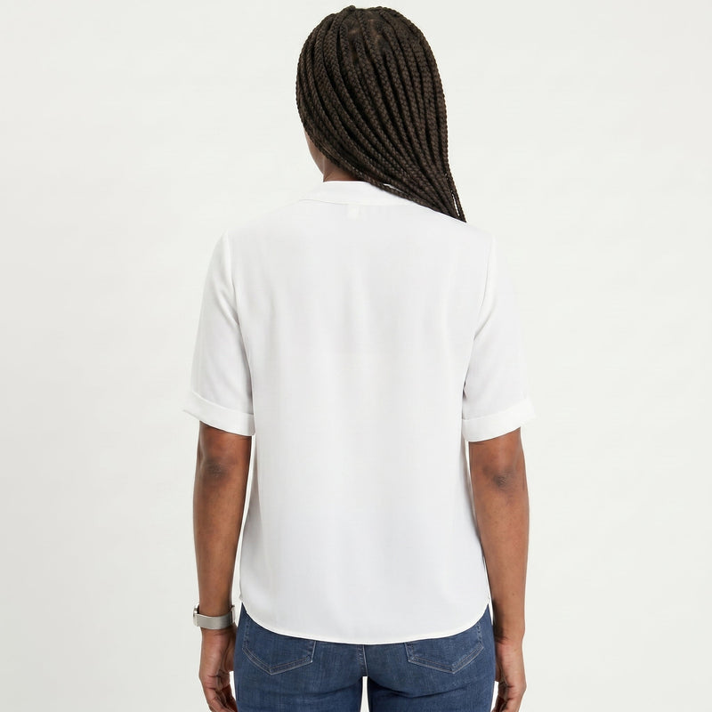 Célia - Blusa Fluida Decote em V