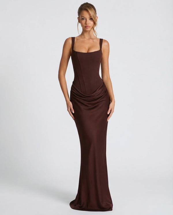 OLIVIA | Maxi Vestido Ampulheta