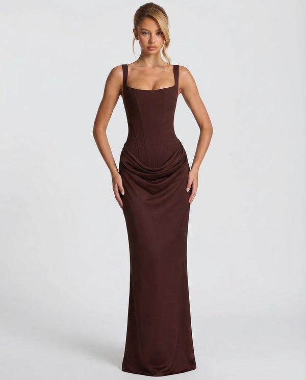 OLIVIA | Maxi Vestido Ampulheta