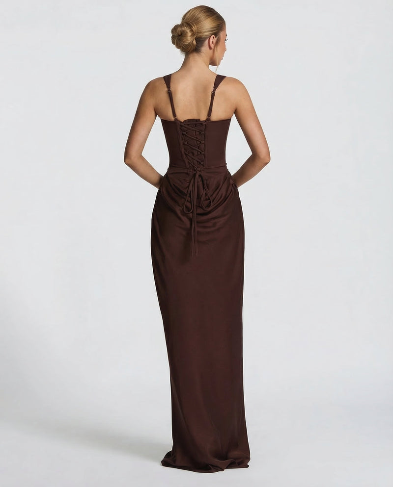 OLIVIA | Maxi Vestido Ampulheta