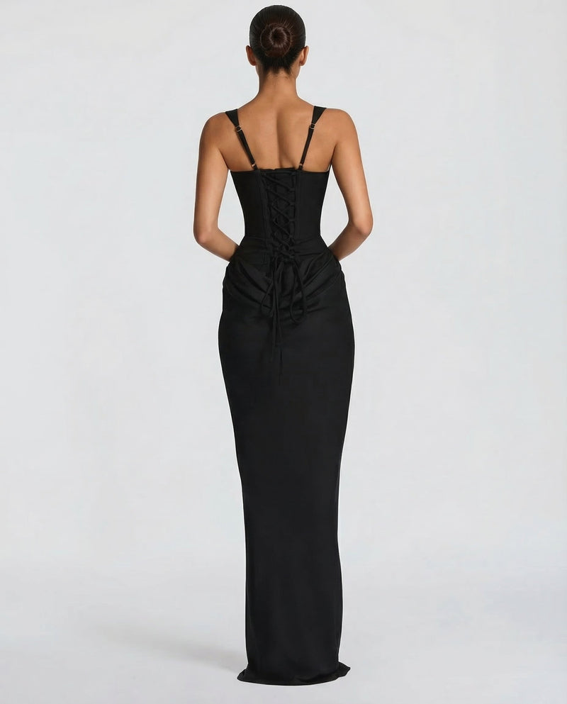 OLIVIA | Maxi Vestido Ampulheta